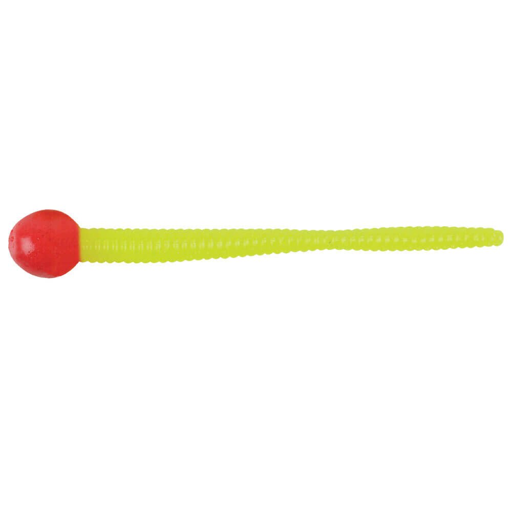 Berkley Powerbait Floating Mice Tails Sahte Yemi FLUO RED-CHARTREUSE - 8CM - 13LU