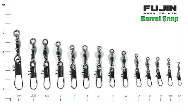 Fujin Barrel Snap Klipsli Fırdöndü BN 