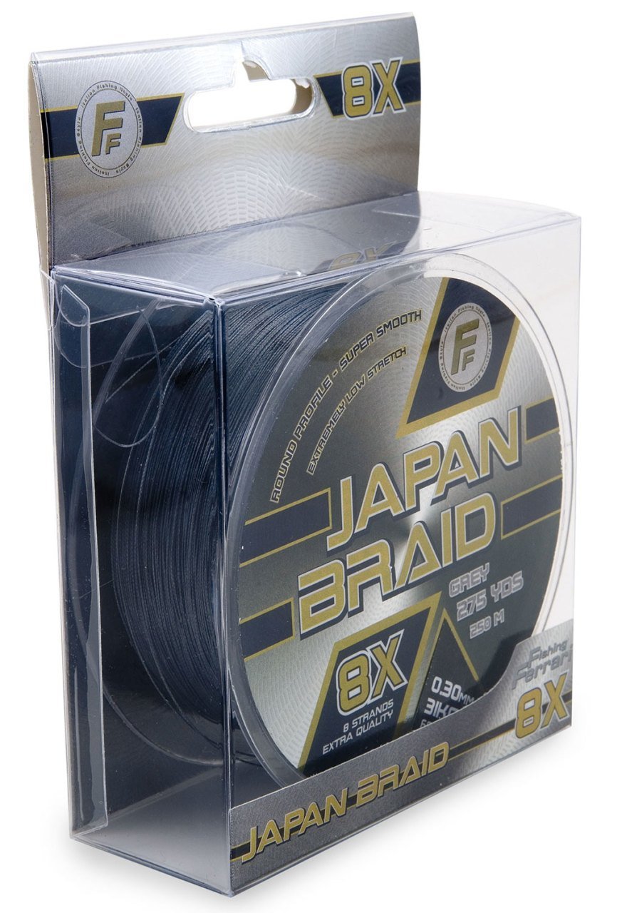 Lineaeffe Japon Braid Grey 250 mt 8 Örgü ip