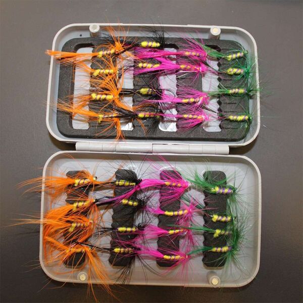 Captain 3452 Trout Fly Sinek Assortment Alabalık Yemi 32li Mix Set