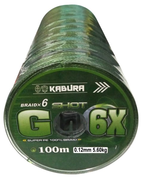 KABURA G-6X SHOT BRAIDX6 ÖRGÜ İP 100MT