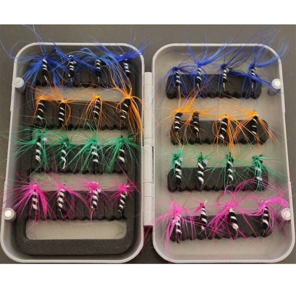 Captain 3453 Trout Fly Sinek Assortment Alabalık Yemi 32li Mix Set