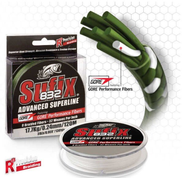 Sufix 832 Advanced İp Misina GHOST - 0.20MM - 250MT - 13.5KG