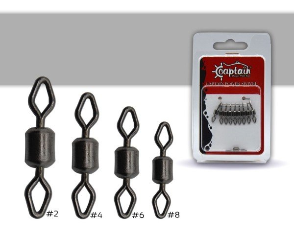 Captain 5080 Elmas Gözlü Fırdöndü 10'lu Paket Black Nikel 8