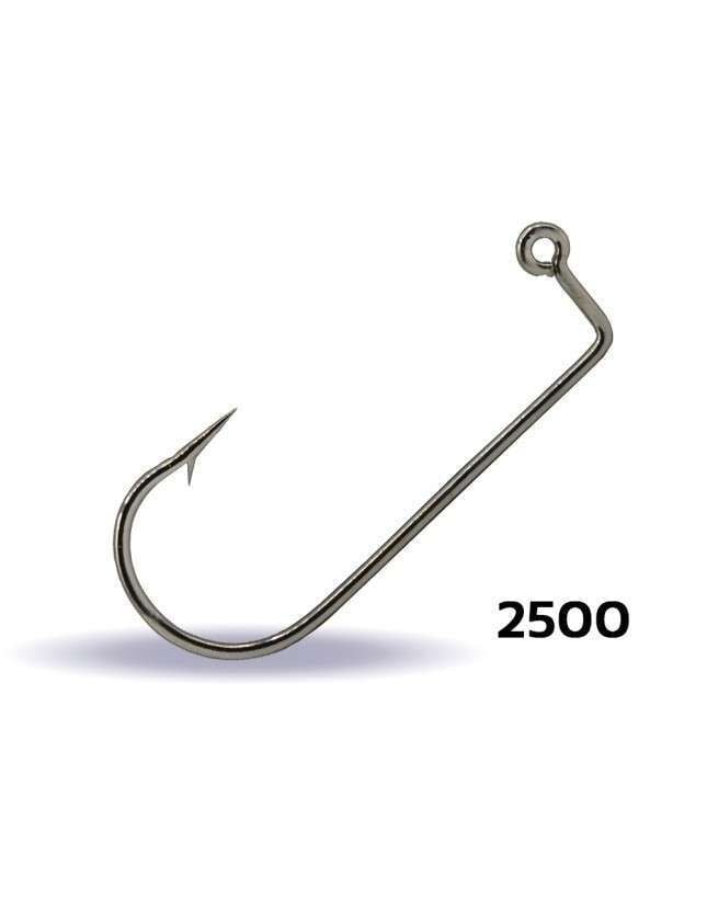 Youvella 2500 Jig Head İğnesi Delikli Uzun 100lü Kutu Nikel