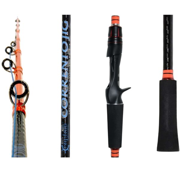 Captain 1431 Corrento Jigging 189cm 2 Parça Slow Jig Kamışı 100-250