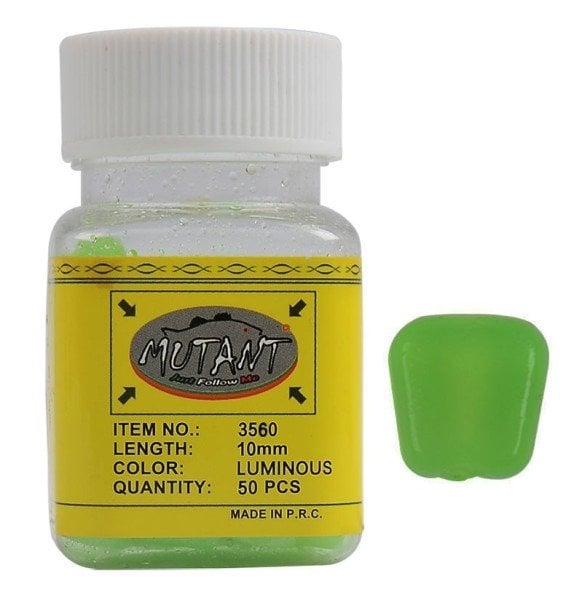 Mutant 3560 Silikon Pop Corn Aromalı Mısır 50'li Kutu Sazan Yemi Glow