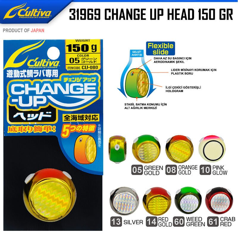 Cultiva 31969 Change Up Head 150gr 13