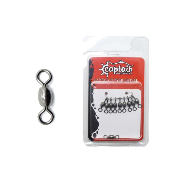 Captain 5010 Fırdöndü Crane 10lu Paket Black Nickel
