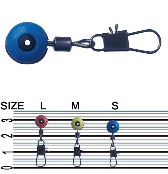 Inox Kilitli Bilyalı Boncuklu Fırdöndü 10lu L