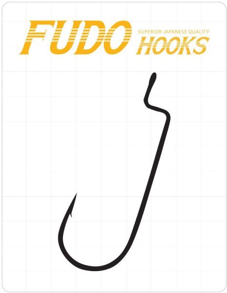 Fudo 5901 Fudo Worm 114 Black Nikel İğne 4/0