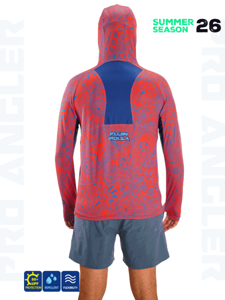 Fujin Rolla S26 BuffHoodie Swordfish Red