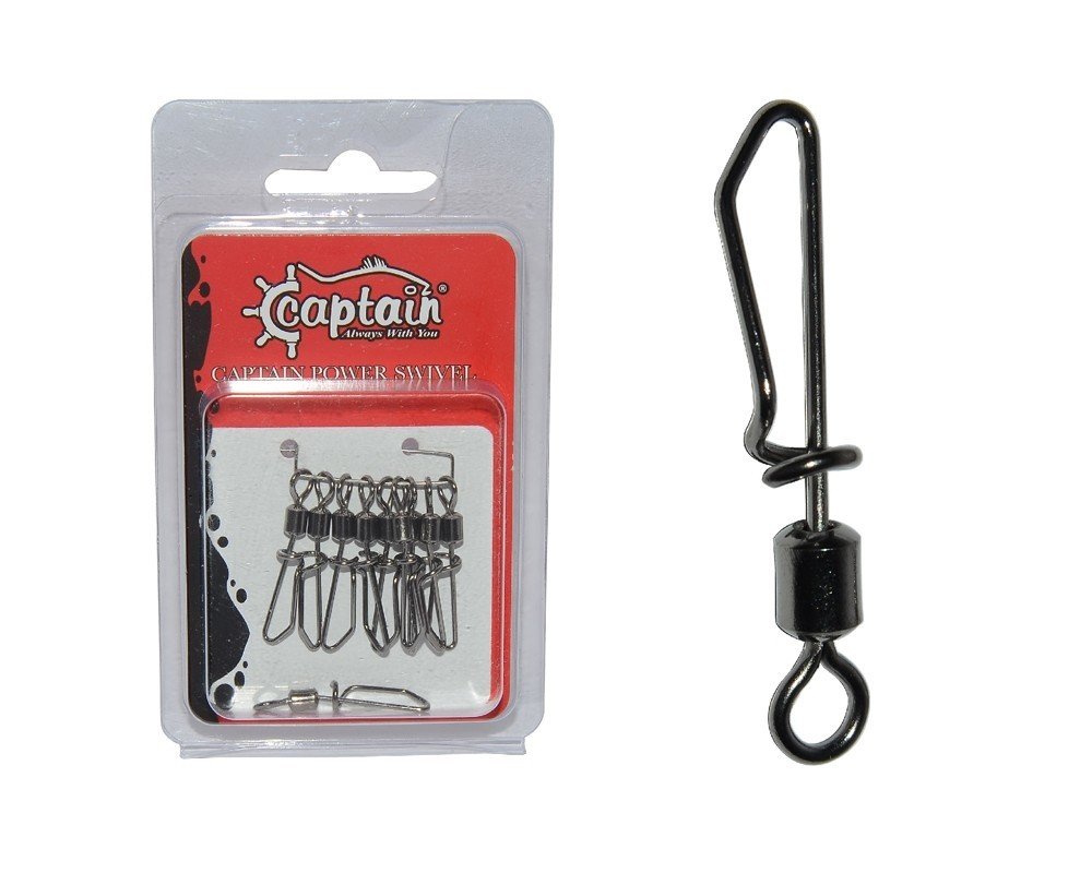 Captain 5027 Kilitli Klips Speed 10'lu Paket Black Nikel 2
