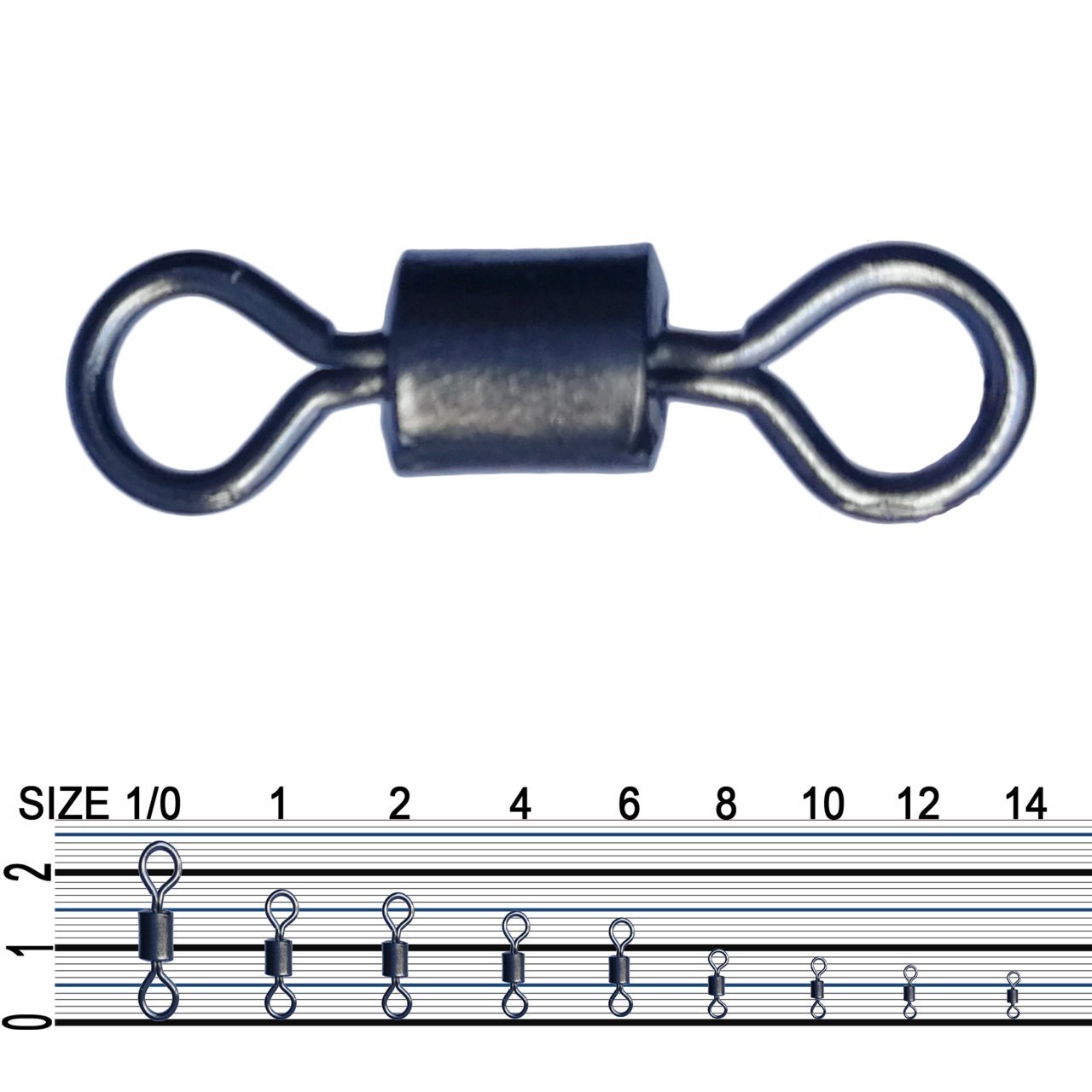 Inox Bilyalı Düz Fırdöndü 10lu 1