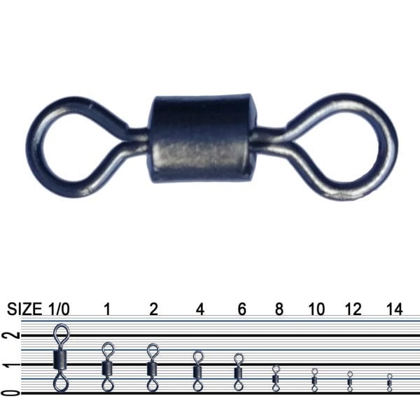 Inox Bilyalı Düz Fırdöndü 10lu 1