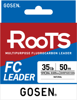 Gosen Roots %100 FC Leader Fluoro Carbon Misina 50mt 0.57 mm
