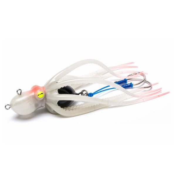 Mustad Inkvader Octopus Jig Sahte Yem GLO - GLOW - 170GR