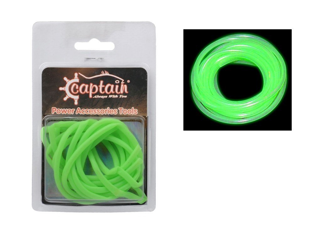 Captain  Silikon Hortum Tube 2mt Glow-Luminous 4 mm