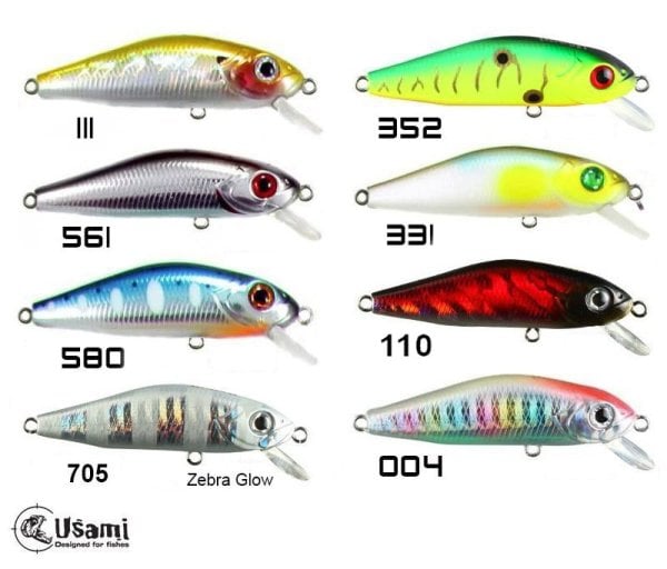 Usami Minn Shad 58F-SR 4.6 G Maket Balık 118
