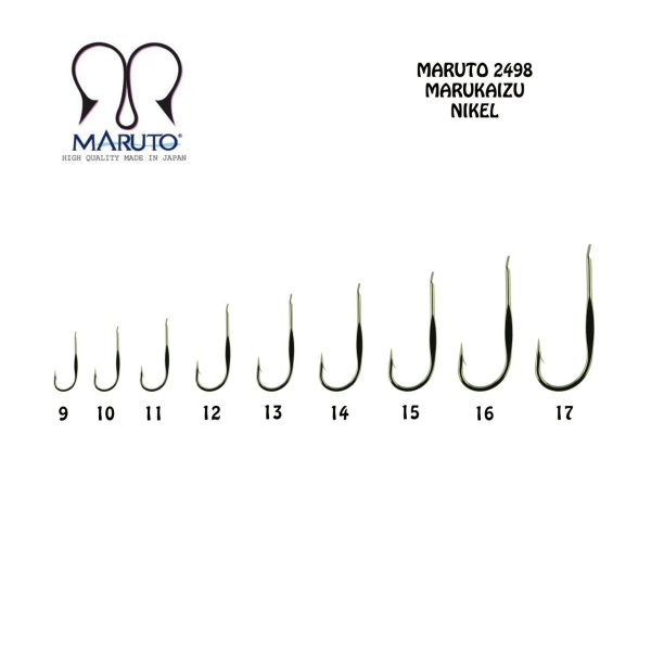 Maruto 2498 Nikel Olta İğnesi No:9 (21Pcs)