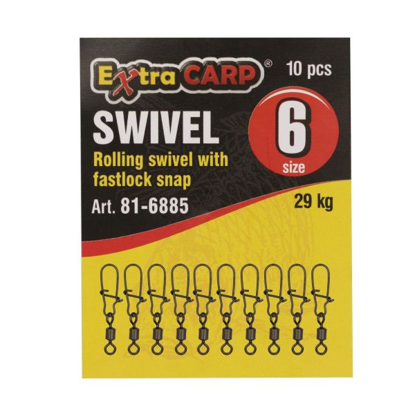 Rolling Swivel With Fastlock Snap 8