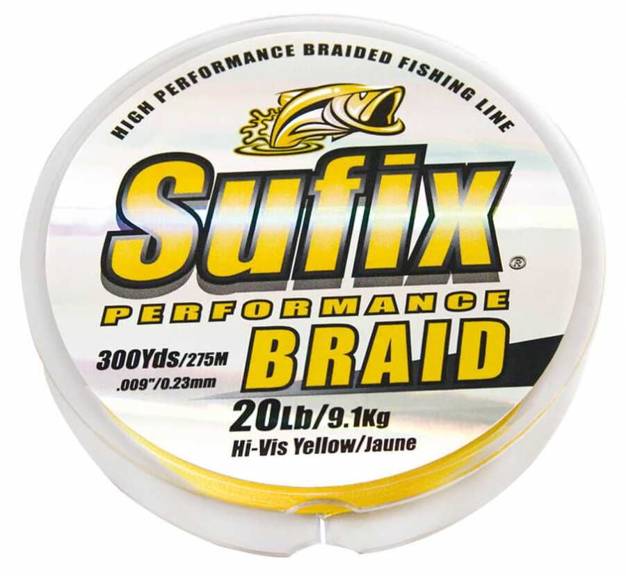 Sufix Performance Braid İp Misina HI VIS YELLOW - 0.18MM - 135MT - 12.2KG