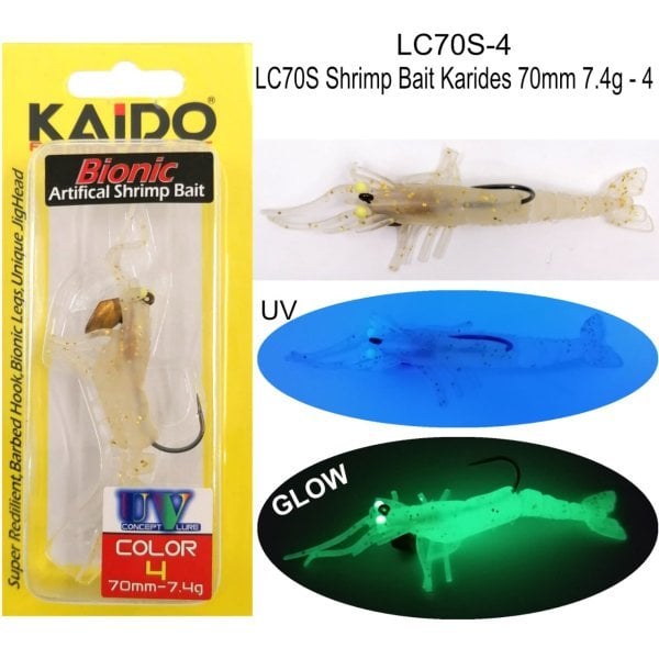 LC70S Shrimp Bait Karides 70mm 7.4g 4