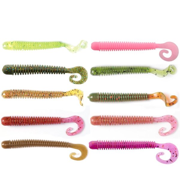 Lucky John Ballist 3.3'' (8.38 cm) 8P Silikon Yem PA01