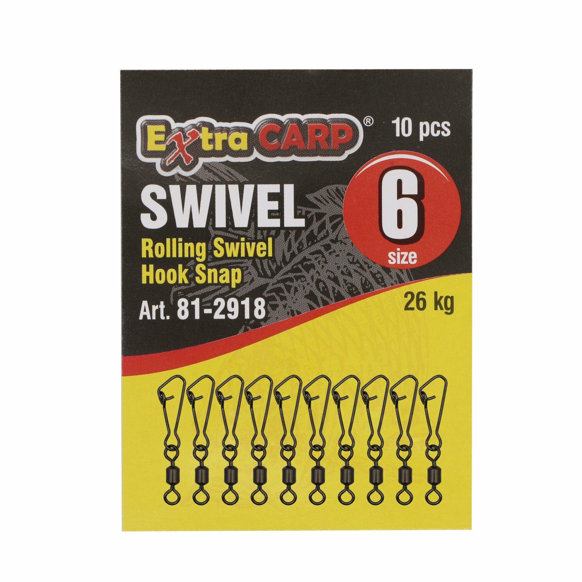 Rolling Swivel Hook Snap 10