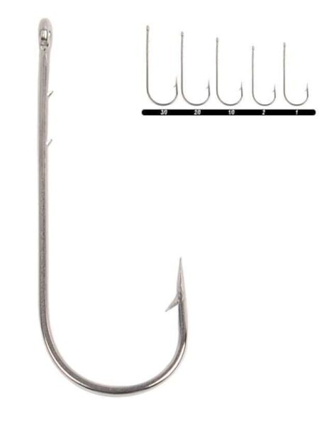 Youvella 1270 Uzun Pala Delikli Lüfer İğnesi 100lü Kutu