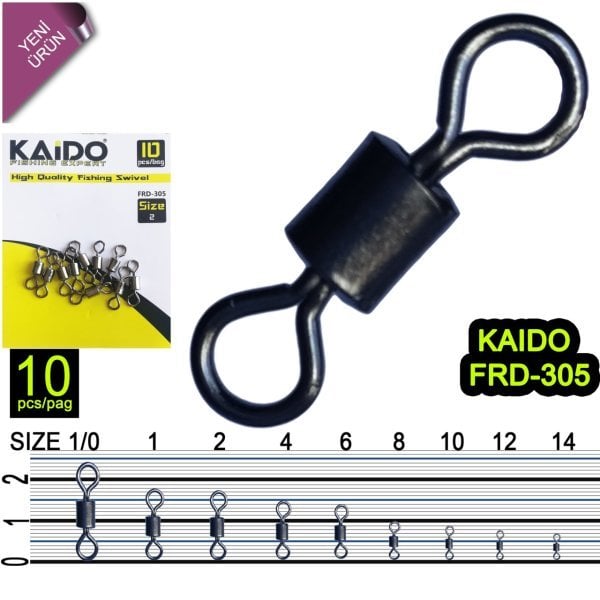 Inox Bilyalı Düz Fırdöndü 10lu 8