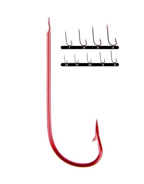 Youvella 1300 Çapari İğnesi Çapraz 100lü Kutu Kırmızı