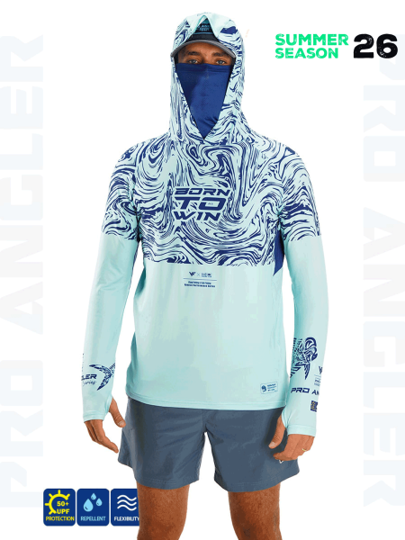 Fujin Pro Angler S26 BuffHoodie Izohips Mint