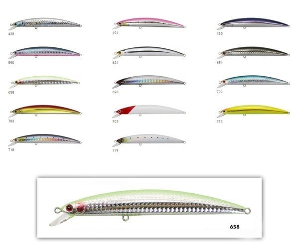 Zipbaits Minnow Boon 135F Rolling Wobbling 24gr Maket Balık 658