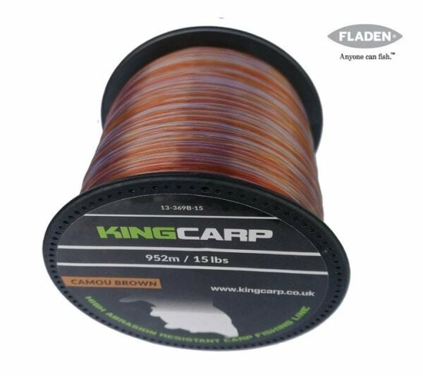 Fladen King Carp Kahve Kamuflaj Misina 0.37 MM