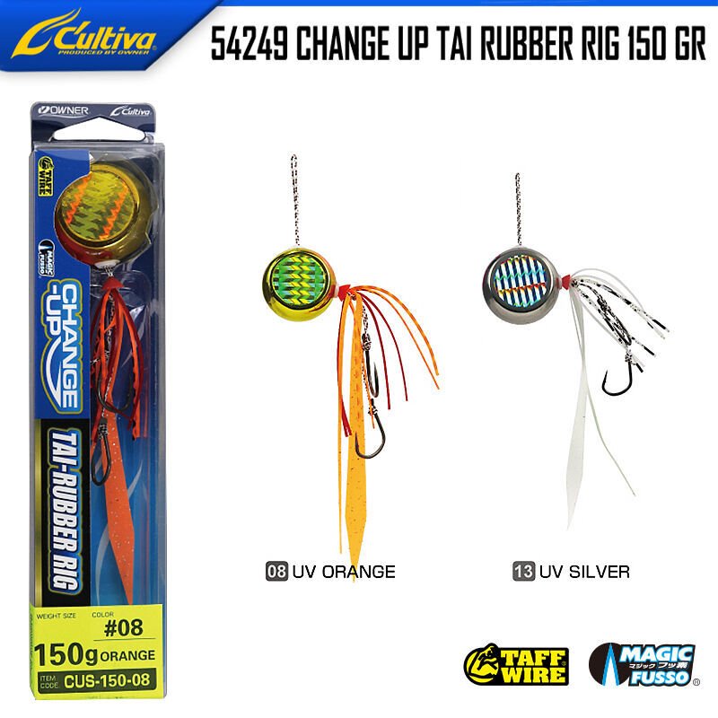 Owner 54249 Change Up Tai Rubber Rig 150gr
