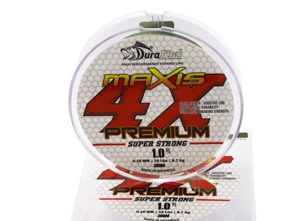 Duraking Maxis Premium 4x 300 mt MG 