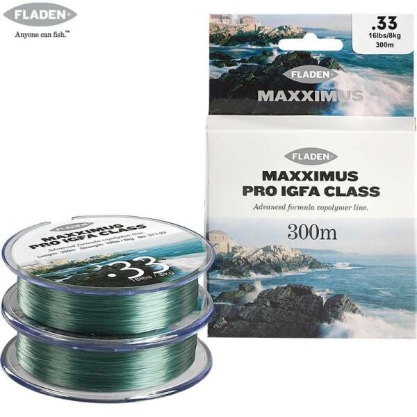 Fladen Maxximus İgfa Pro Yeşil Misina 300M 0.37 MM