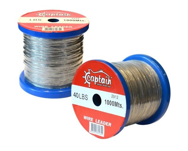 Captain Çelik Tel 1.000mt Steel Wire Leader 40 lbs