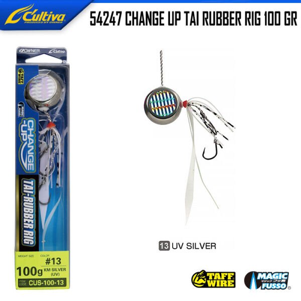 Owner 54247 Change Up Tai Rubber Rig 100gr 13