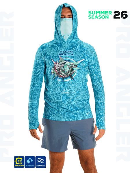 Fujin Rolla S26 BuffHoodie Swordfish Mint