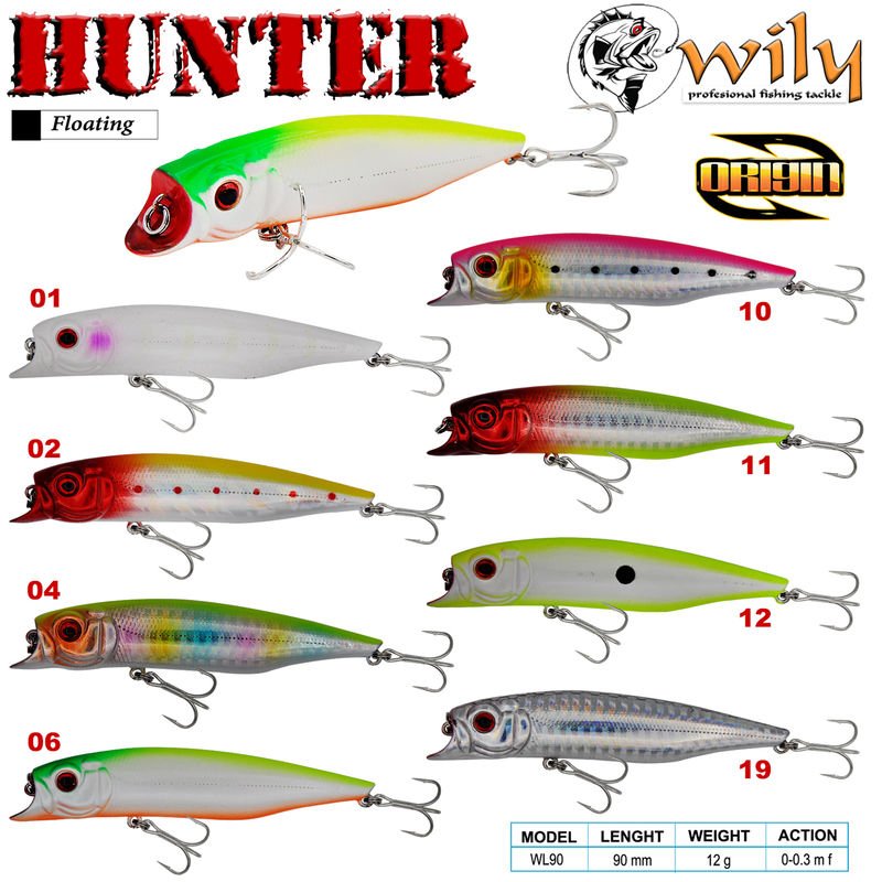 Wily Hunter 9 cm Maket Balık 12 gr (0-0.3M) 01