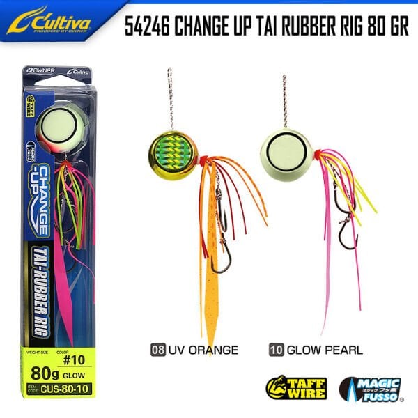 Owner 54246 Change Up Tai Rubber Rig 80gr