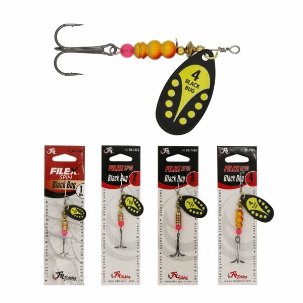 Filex Black Bug Mepps Döner Kaşık 1