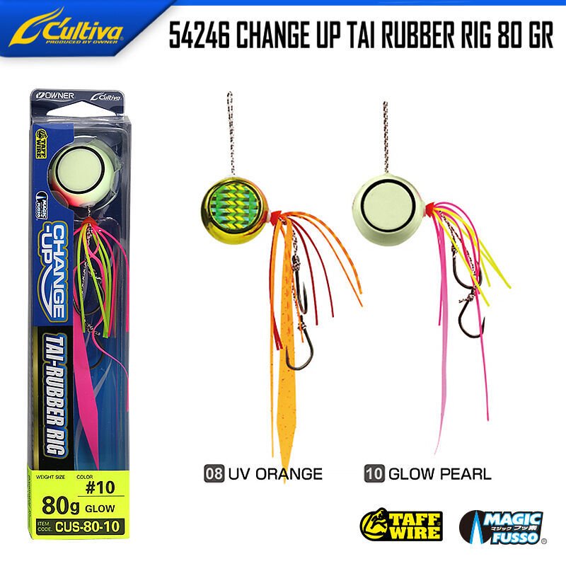 Owner 54246 Change Up Tai Rubber Rig 80gr 10