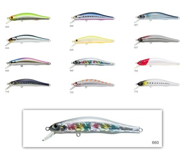 Zipbaits Minnow 90S-SR Rolling Wobbling 11gr Maket Balık 660