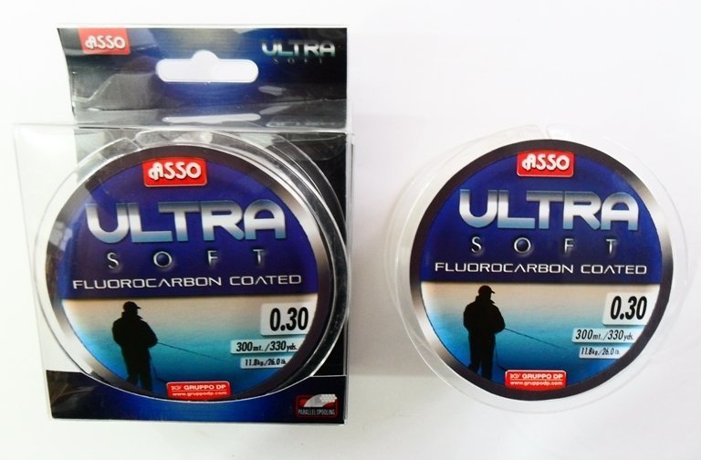 ASSO ULTRA SOFT FLUOROCARBON KAPLAMALI 300MT No 0.24