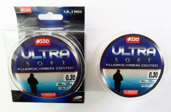 ASSO ULTRA SOFT FLUOROCARBON KAPLAMALI 300MT No 0.24