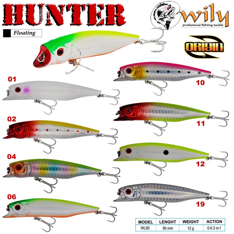 Wily Hunter 9 cm Maket Balık 12 gr (0-0.3M) 11