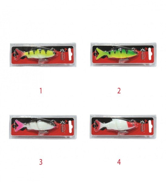 Captain 3539 Crafity Soft 10cm Turna Silikonu Suni Balık 1